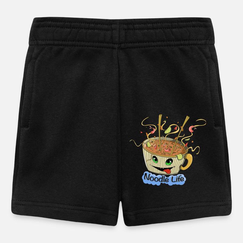 Nudelleben - Baby Shorts - Schwarz
