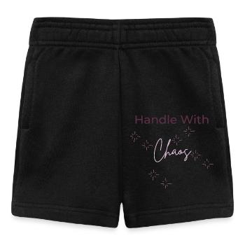 Poignée avec chemise Chaos – Soft Girl Wild Vibes Tee - Short Bébé - noir - Devant