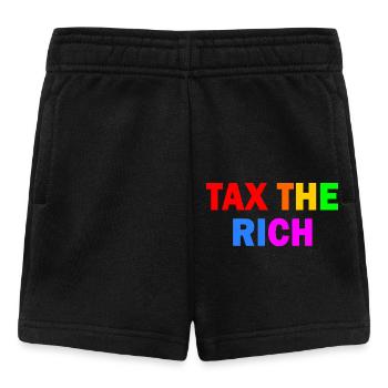 Tax the rich - Baby Shorts - black - Front