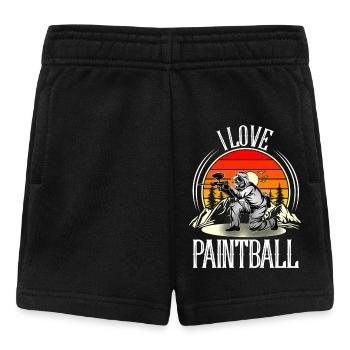 Paintball - Short Bébé - noir - Devant