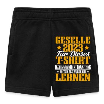 Geselle 2023 Gesellenprüfung - Baby Shorts - Schwarz - Vorne