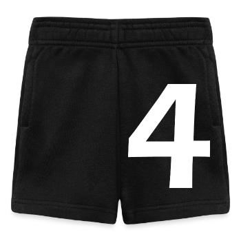 4 - Short Bébé - noir - Devant