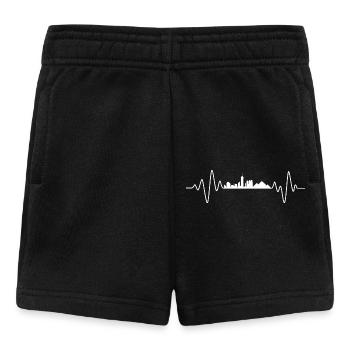 Le Caire Heartbeat Skyline Le Caire - Short Bébé - noir - Devant