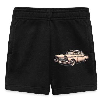 Oldtimer Oldtimer Illustration - Baby Shorts - Schwarz - Vorne