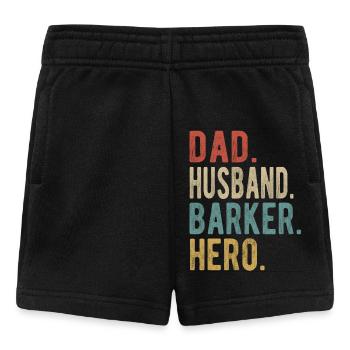 Barker Papa Mari Héros - Short Bébé - noir - Devant