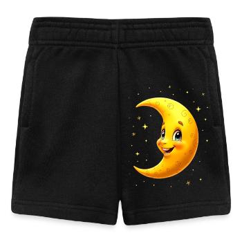 Moon Costume Pajamas Stars Carnival Carnival - Baby Shorts - black - Front