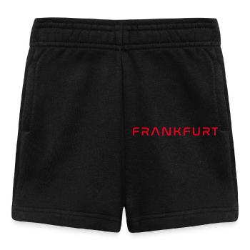 T-shirt Francfort – Skyline Love - Short Bébé - noir - Devant