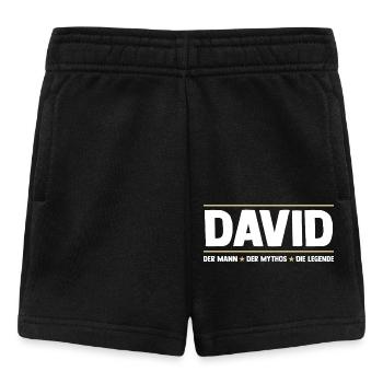 David - Baby Shorts - Schwarz - Vorne