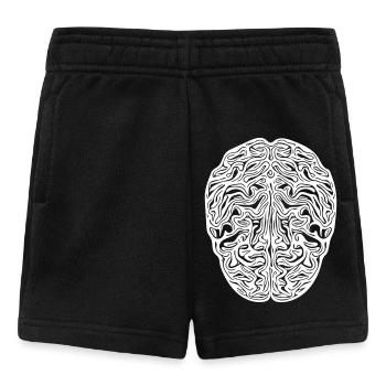 Cerveau - Vector anatomique - Short Bébé - noir - Devant