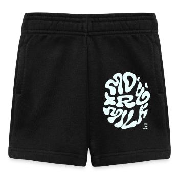 Plus de lait Un design pour bébés - Short Bébé - noir - Devant