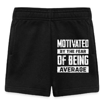 Motivé par la peur d’être moyen - Short Bébé - noir - Devant