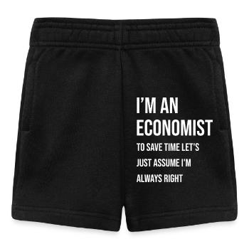 I'm an economist Let's say I have - Baby Shorts - black - Front