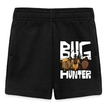 chasseur d’insectes design amoureux des insectes - Short Bébé - noir - Devant