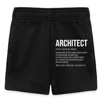 Architecte : Suppositions précises, peu fiable - Short Bébé - noir - Devant