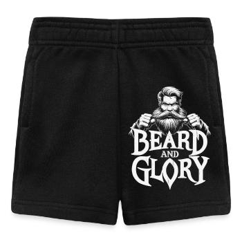 Barbe et gloire - Short Bébé - noir - Devant