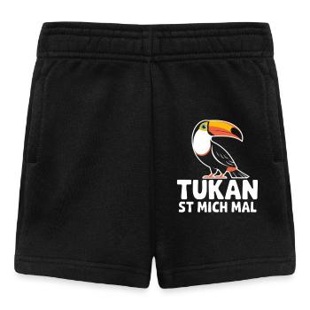 Toucan St Me Times, Toucan, Oiseau Exotique, - Short Bébé - noir - Devant