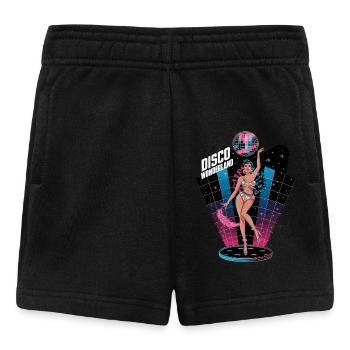 Disco Wonderland Retro Glamour Dance - Baby Shorts - black - Front