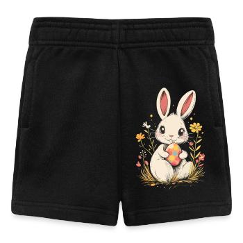 Easter Easter Bunny Vintage - Baby Shorts - black - Front
