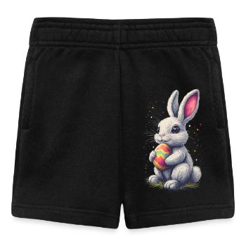 Easter Bunny Vintage - Baby Shorts - black - Front