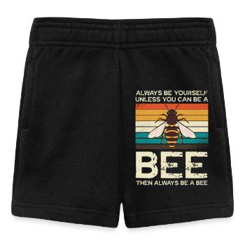 Soyez toujours vous-même, à moins que vous ne puissiez être une abeille - Short Bébé - noir - Devant