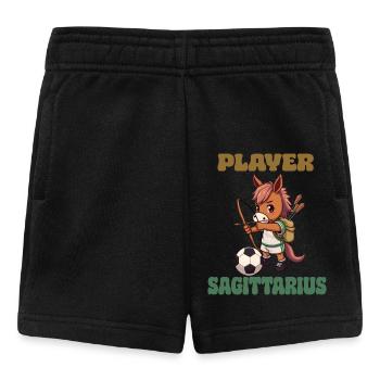 Joueur de football Sagittaire Zodiaque Sagittaire - Short Bébé - noir - Devant
