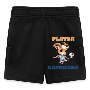 Steinbock Sternzeichen Fußball Horoskop Capricorn - Baby Shorts - Schwarz - Vorne
