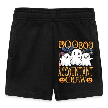 Buchhalter uu Lustiger Buchhalter - Baby Shorts - Schwarz - Vorne