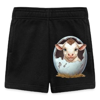 Sweet lamb hatches: the beginning of a new life - Baby Shorts - black - Front