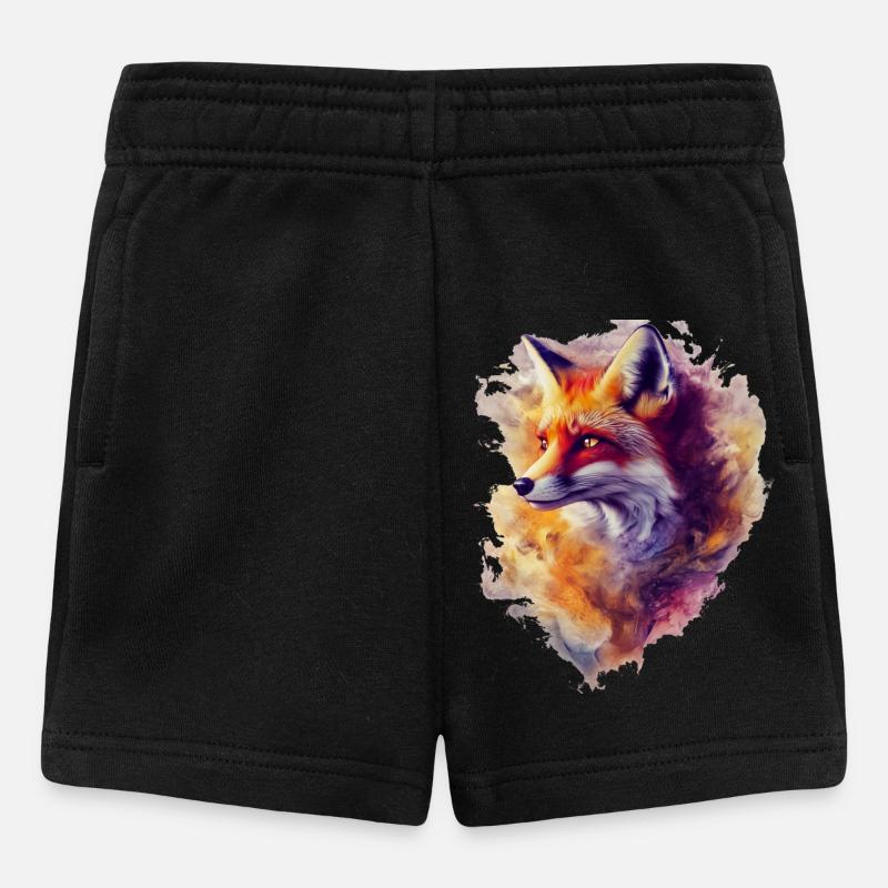 Mystery Fox - Baby Shorts - black