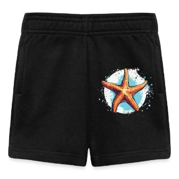 Ein Seestern - Baby Shorts - Schwarz - Vorne