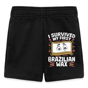 Körperwachs Brasilianisches Wachs Haarentfernung - Baby Shorts - Schwarz - Vorne