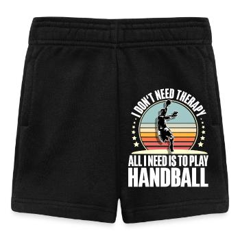 Handball Handballer - Baby Shorts - Schwarz - Vorne