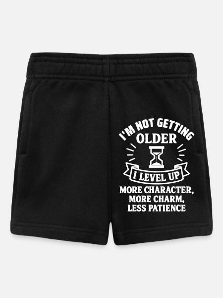 I'm Not Getting Old, Birthday Gift, Humor - Baby Shorts - black