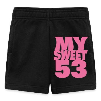 Sweet 53 - Baby Shorts - Schwarz - Vorne