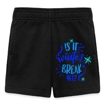 Winter Break - Baby Shorts - black - Front