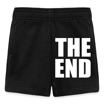 The end - Baby Shorts - Schwarz - Vorne