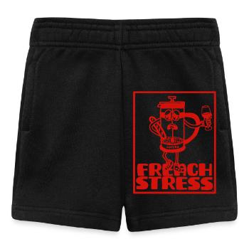 French Stress cliché français petiteToulon - Short Bébé - noir - Devant