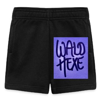 WALD HEXE - Baby Shorts - Schwarz - Vorne