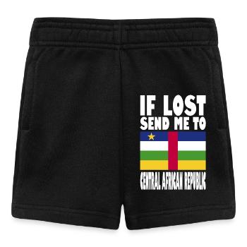Drapeau de la République centrafricaine - Short Bébé - noir - Devant