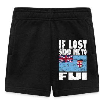 Drapeau des Fidji - Short Bébé - noir - Devant