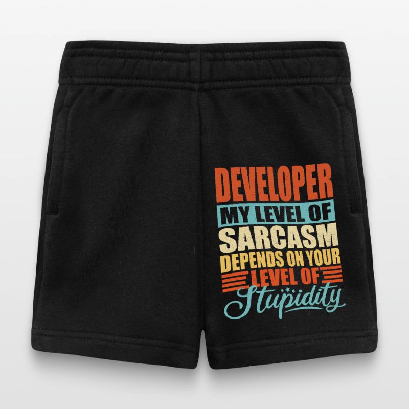Developer Software Developer Computer Scientist Coder Baby Shorts