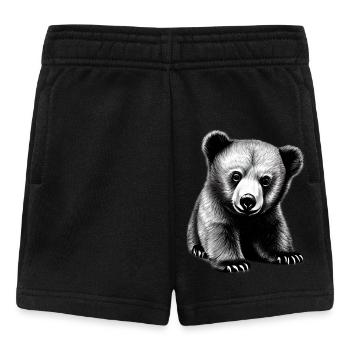 Bear - Baby Shorts - black - Front