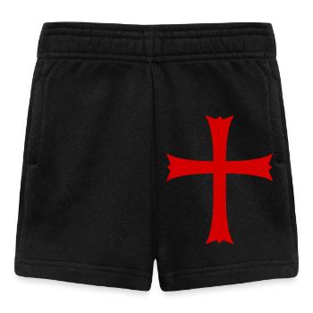 Jerusalem kreuz Jerusalemkreuz - Baby Shorts - Schwarz - Vorne