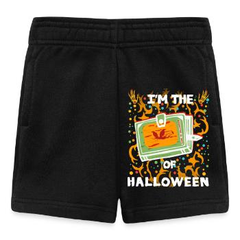 Halloween Buch Kostüm - Baby Shorts - Schwarz - Vorne