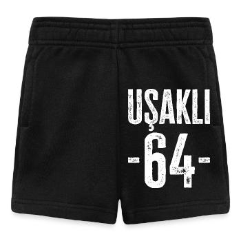 Uşak 64 – Traditionen aus Türkiye - Baby Shorts - Schwarz - Vorne