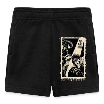 Coupes acérées de punk - Short Bébé - noir - Devant