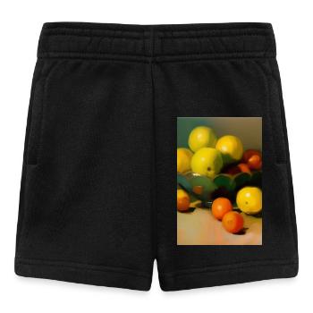 Früchte - Baby Shorts - Schwarz - Vorne