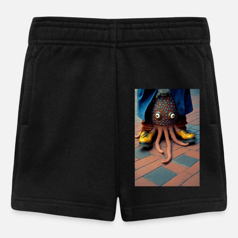 Anthropomorphic 07 - Baby Shorts - black
