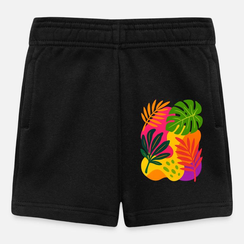 Ruée tropicale - Short Bébé - noir