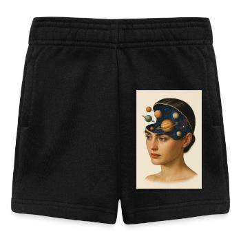 Astronomy Mind - Baby Shorts - black - Front